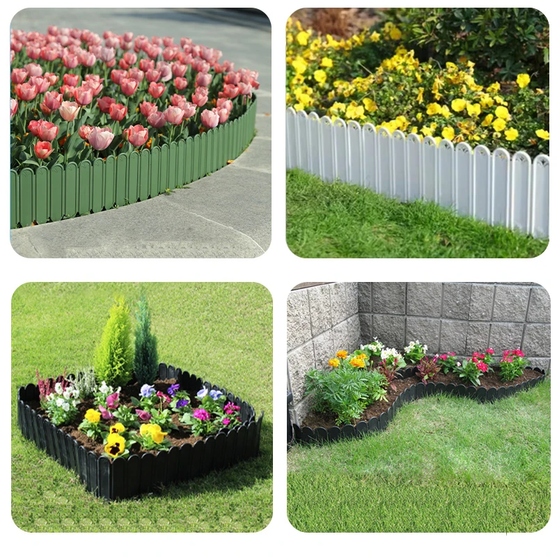 PP Plastic Garden Lawn Edging Injection Molded Flower Bed Border ...