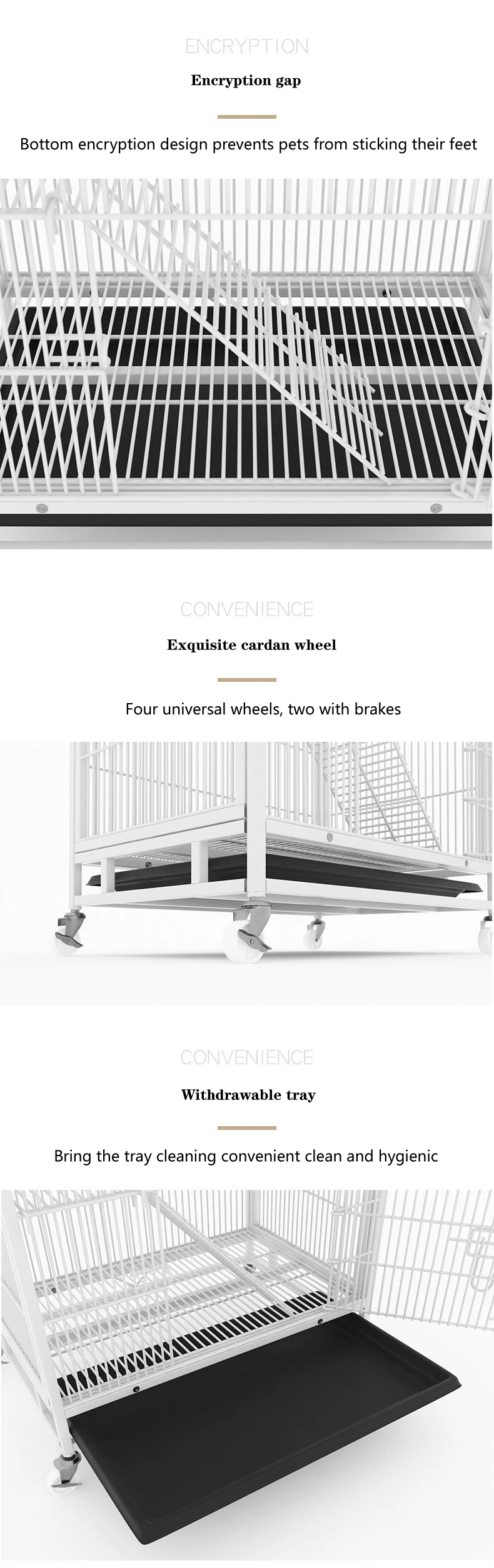 Photo inspiration: Gallery Detail: Luxury Breeding Bird Cage For Sale Multilayer Movable Splice Gentoo