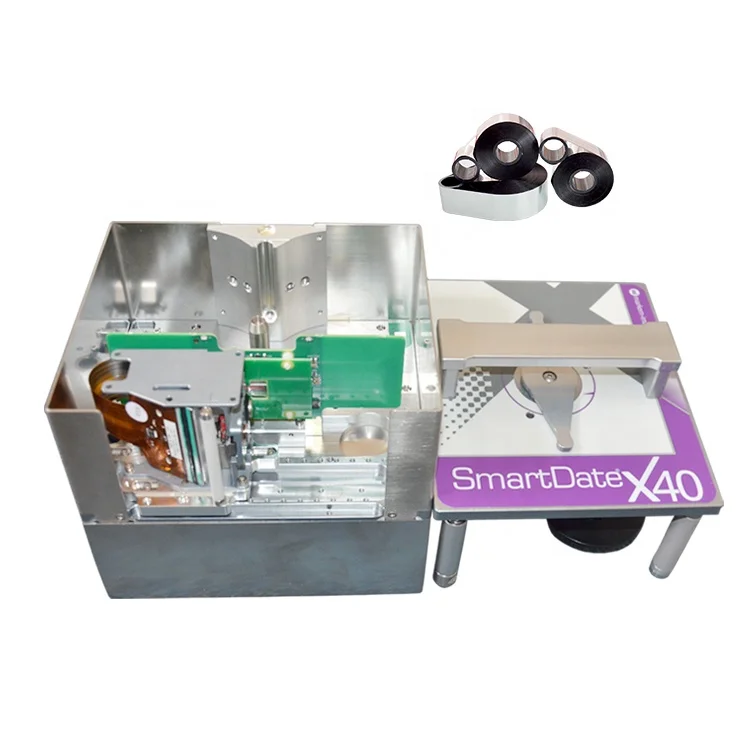 Coding Machine Expiry Date Markem X40 Smartdate Tto Printer  53mm Printhead Thermal Transfer Ribbon Printer