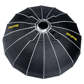 NiceFoto 65cm Camera Accessories Soft Box Bowens Mount Parabolic Octa Softbox for LED Continuous Light and Flash detail image