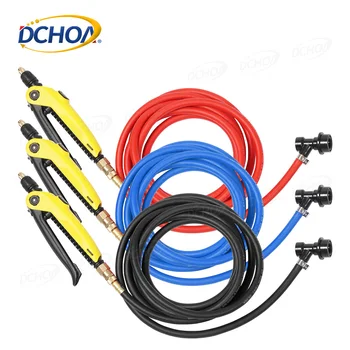 DCHOA high pressure Hose Flexible Water Pipe  for House Car Washing with Spray nozzle