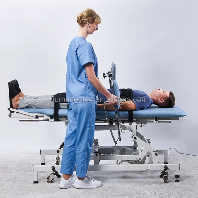 Electric Tilt Table for Stroke Paralyzed Patient Rehabilitation