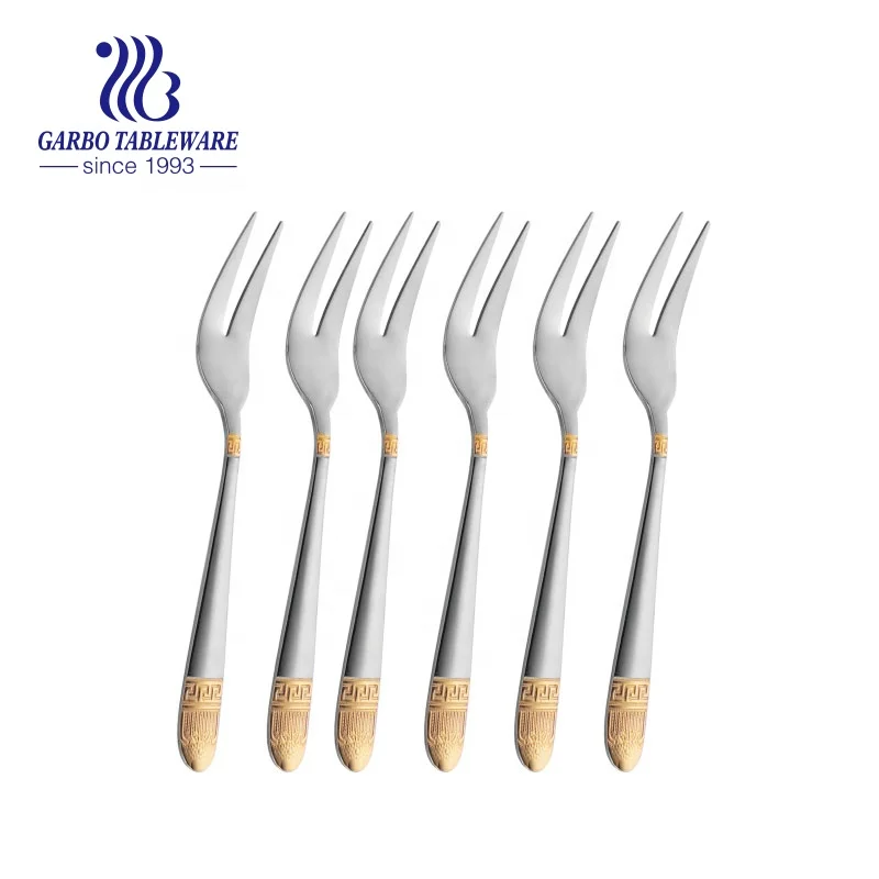 Factory custom golden plated stainless steel 18-10 cutlery coffee spoon decorative Arabic style mini honey tea spoon for dessert