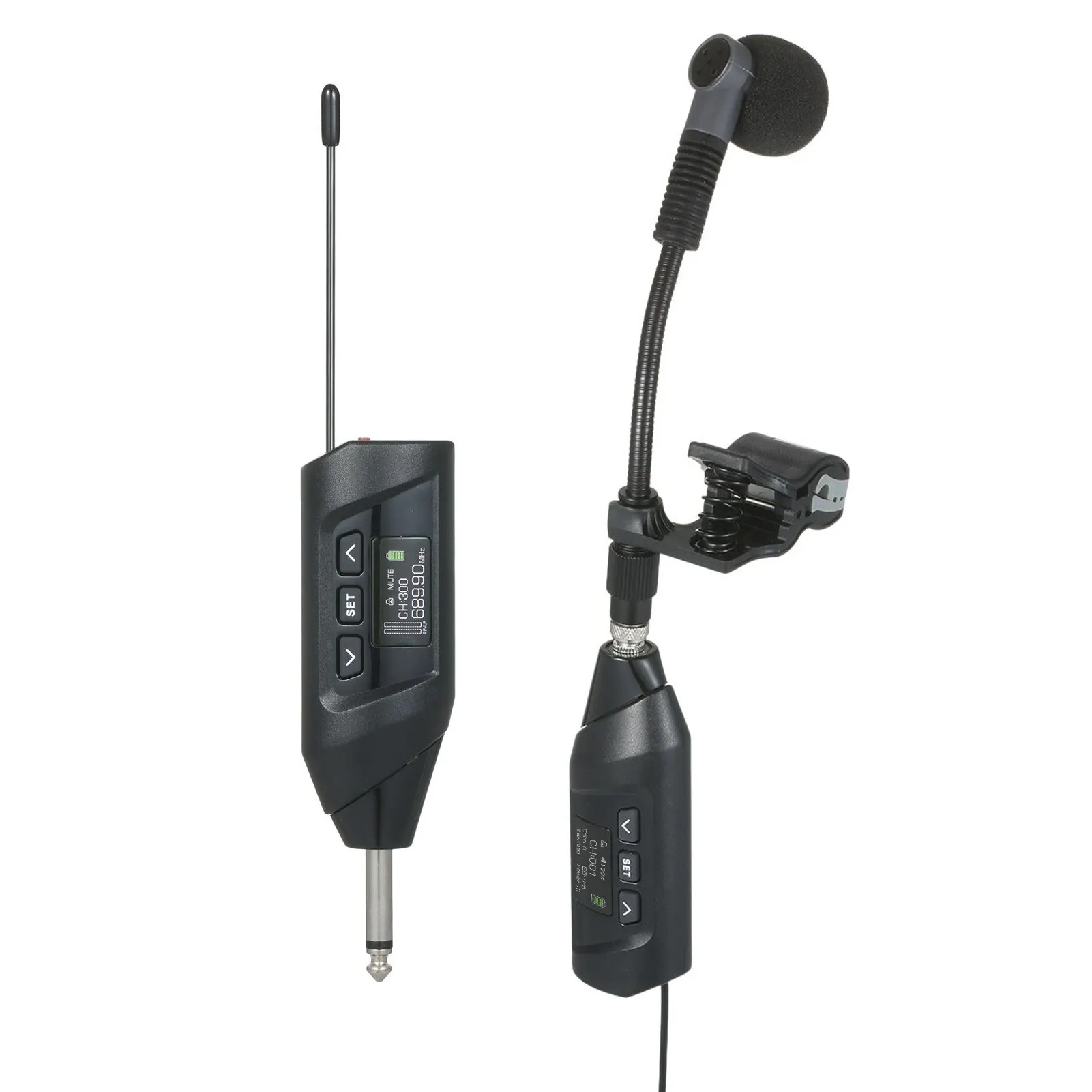 Baomic SG-15U UHF ボディパック送信機 ヘッドセット付 Amazon.com