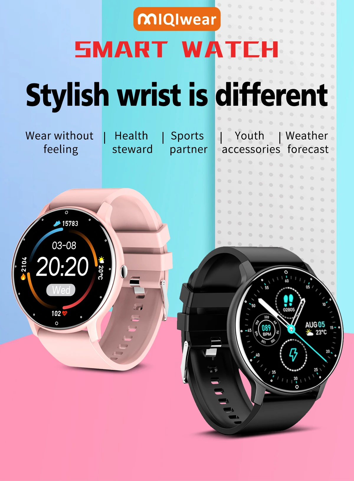 Fashion Zl02 Zl02c Zl02d Pro Watch 9 Series 8 9 Round Releoj Waterproof Smartwatch for Men Women Fitness tracker with Smartwatch