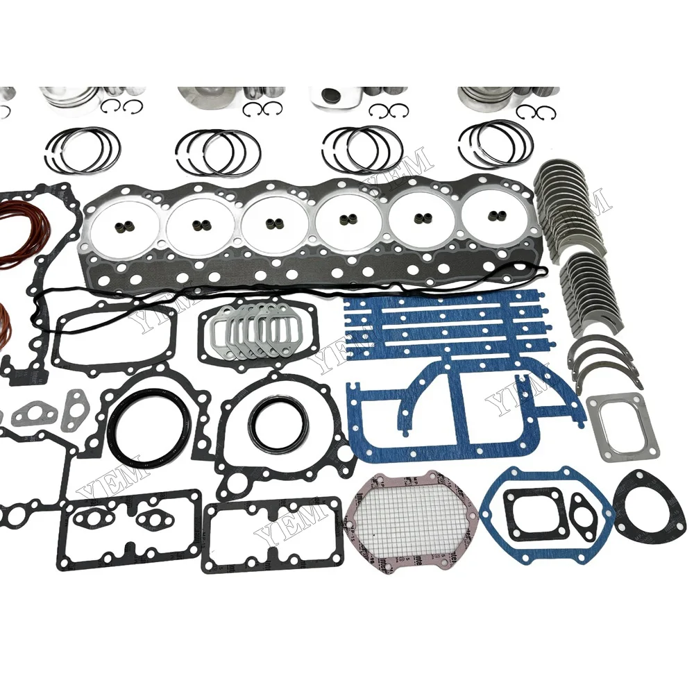 Overhaul Kit With Bearing Set Fit for Mitsubishi 6D14 Engine 6