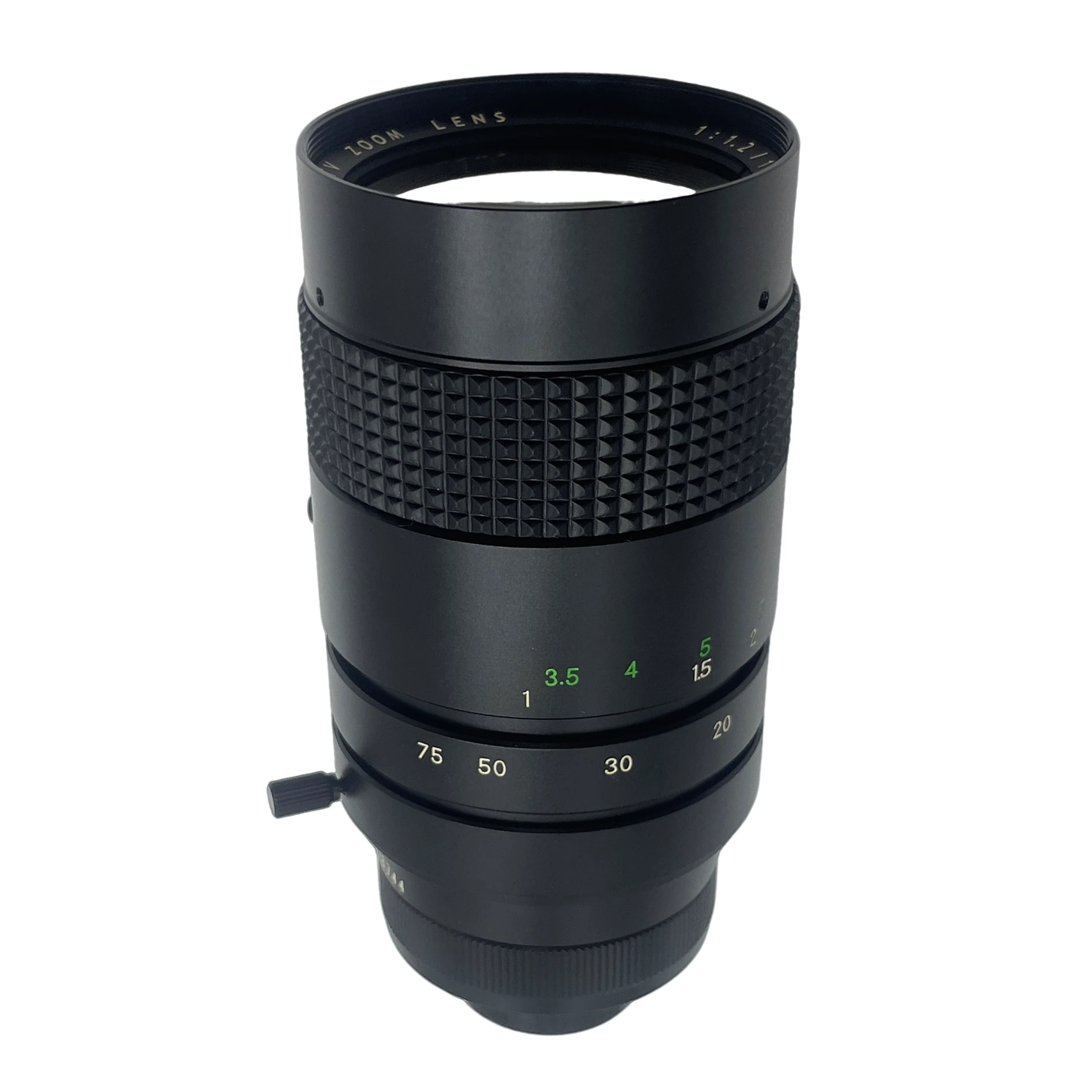 Best Quality 12.5-75MM F1.2 Plastic C Mount Zoom Lens for Industrial Machine Vision 12.5-75MM F1.2 1 Year Warranty