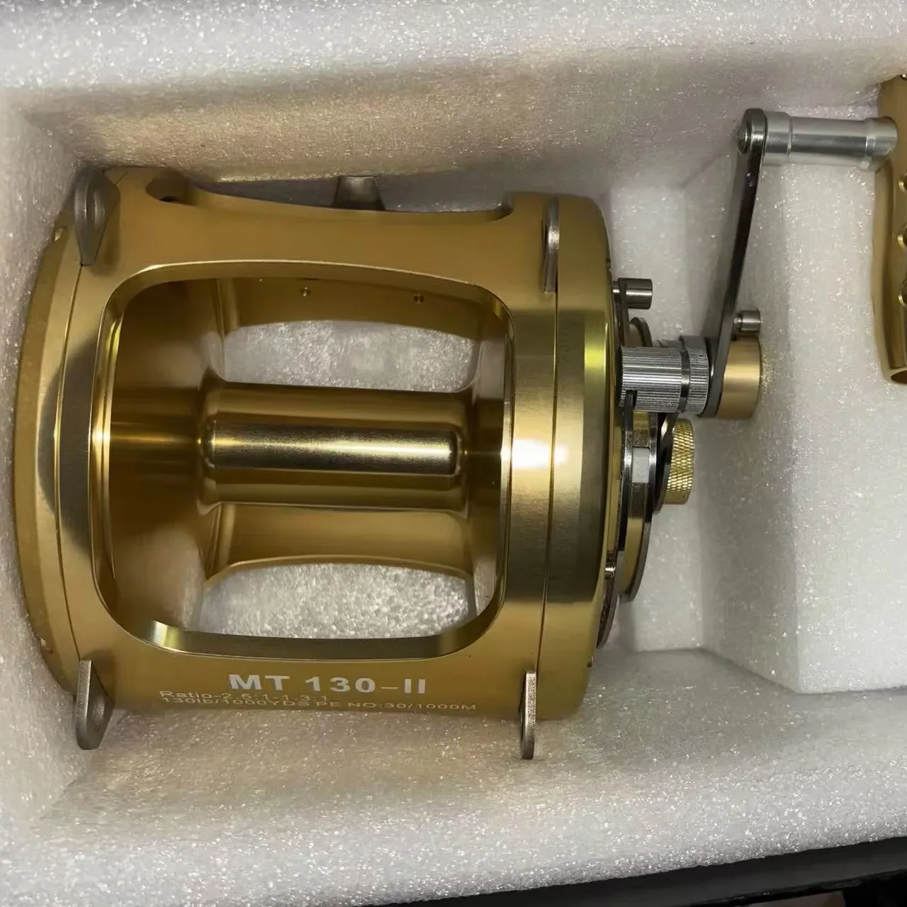 130W Trolling Reel 2 Speed Deep Sea Boat Big Game Reels Metal Heavy Duty Saltwater Fishing Reel 130W Trolling Reel 2 Speed Deep Sea Boat Big Game Reels Metal Heavy Duty Saltwater Fishing Reel