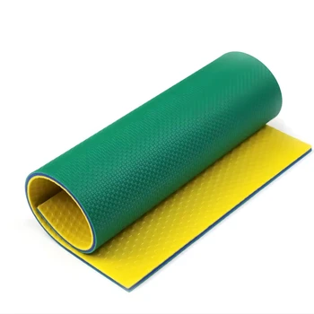 BWF Qualified Indoor Premium Quality Anti-Slip Wear Resistance Net Pattern PVC Floor for Badminton Court