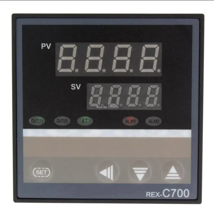 Regolatore Digitale Di Temperatura REX-C700 PID, 220V, Range 0-400°C, Termostato Con Sensore, Controllo Industriale - 4