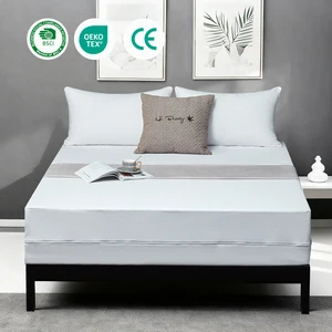 130GSM Polyester Terry Mattress Protector Waterproof Bed Sheet Protector Hotels Supplies
