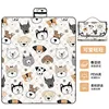 Tapis de pique-nique ultrasonique mignon wangwang