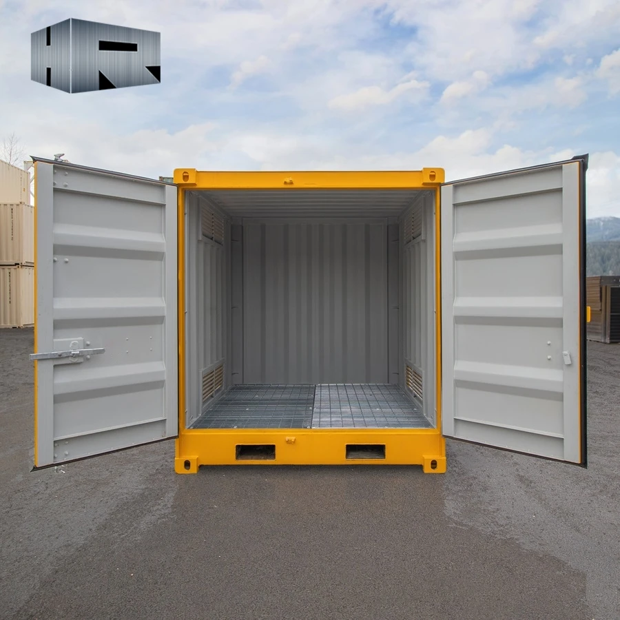 8ft 10ft Mini Storage Containers Small Hazmat & Flammable Liquid Sealed Container