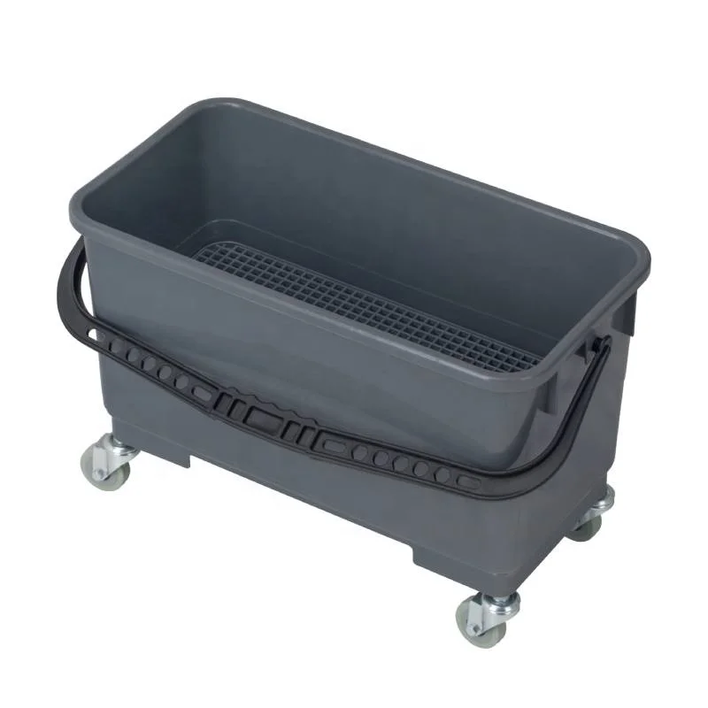 Y1100 Rectangular Cheap window cleaning bucket plastic mop bucket with