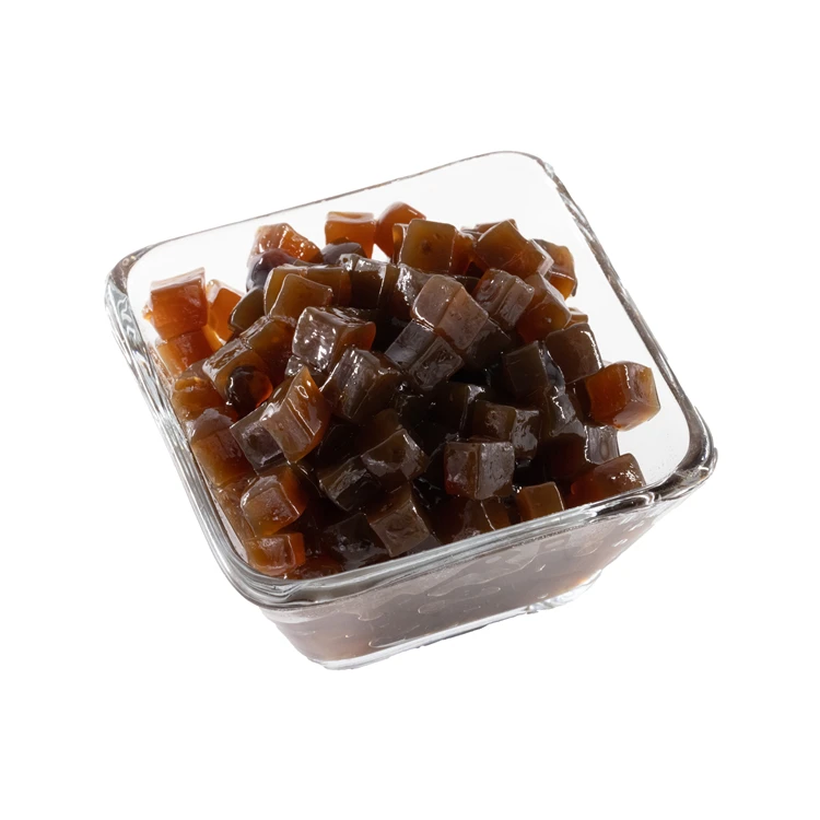 delicious guiling jelly brown sugar burning grass jelly for milk