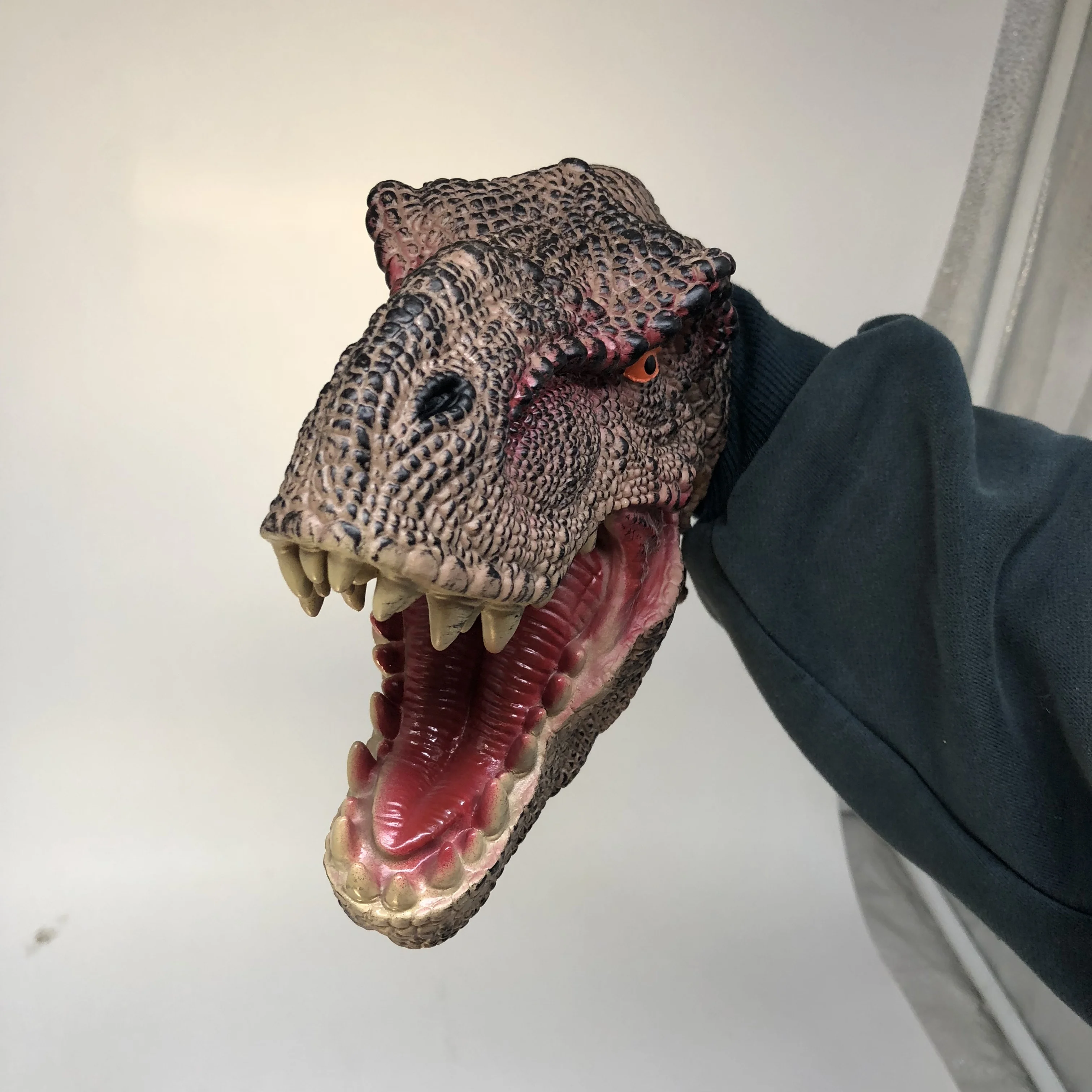 Fantoche Tiranossauro Rex Cabeça T-rex Brinquedo Infantil - Dupari