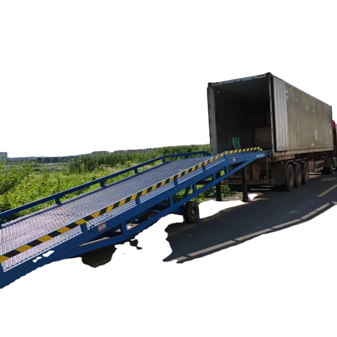 The Most Popular Cargo Loading Ramps For Container Terminals Flat Car Lift Platforms Loading Ramps For Mobile Boarding Bridges