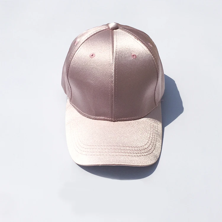 Topi Baseball Ayah Kain Satin Berkilau 