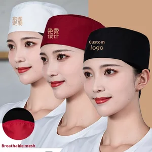 In-Stock for Amazon Overseas Export Japanese Restaurant Hats Western Restaurant Male Female Waiter Hotel Work Hats Accessories