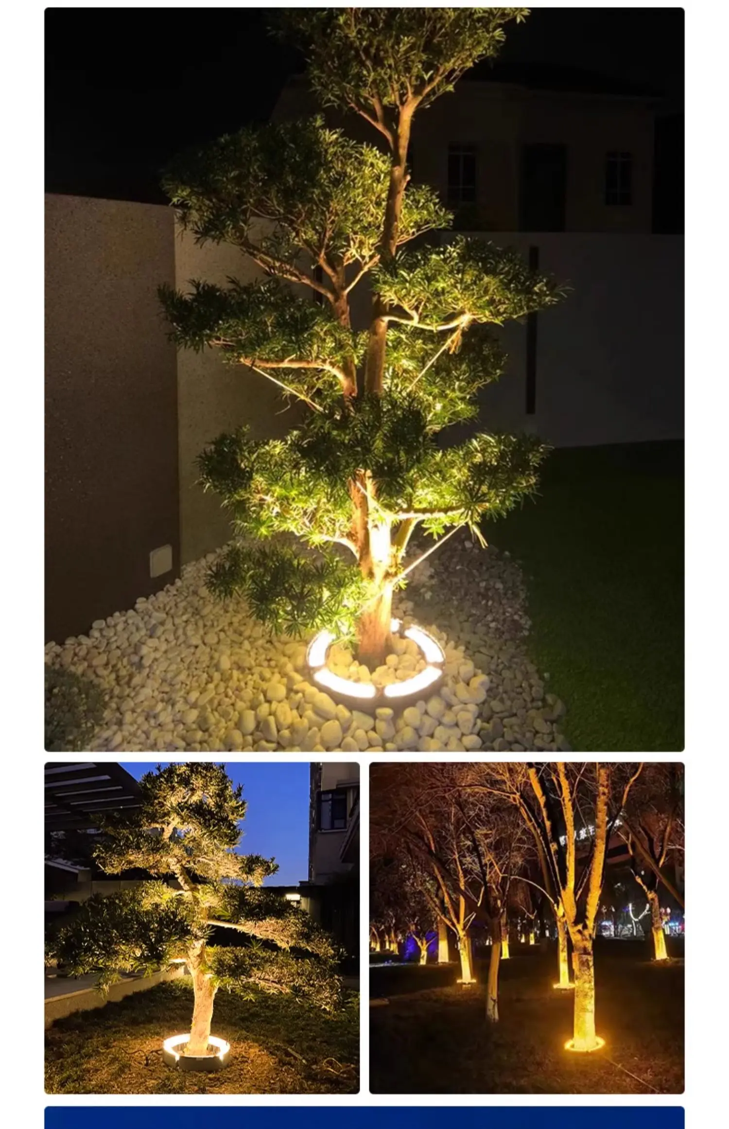 LED Tree Hugging Lights - IP65 Waterproof Spotlights