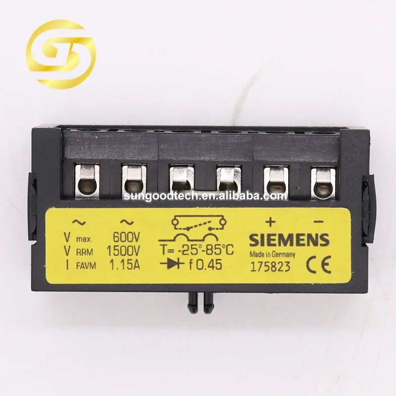 Modulo Raddrizzatore Per Freno Siemens 169800 - Nuovo, Ricambio Originale