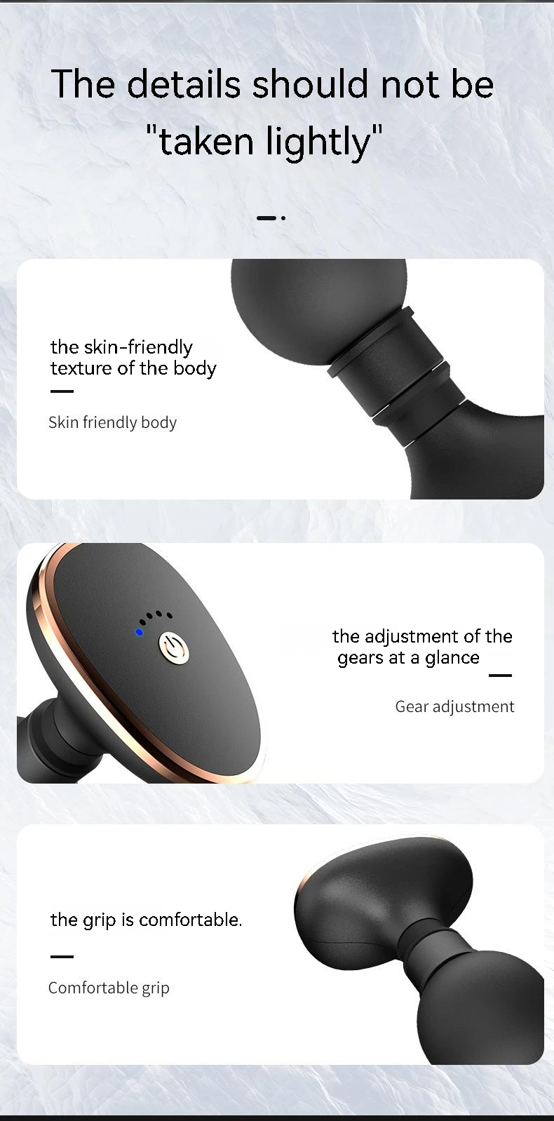 Factory Price Vibration Lightweight Portable  Handheld Percussion Cordless Rechargeable Handheld Pain Relief Mini Massage Gun