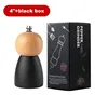 Wood&black -4 inches +colors box