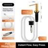 Kit de pompe distributrice or brillant PVD avec tube d'extension