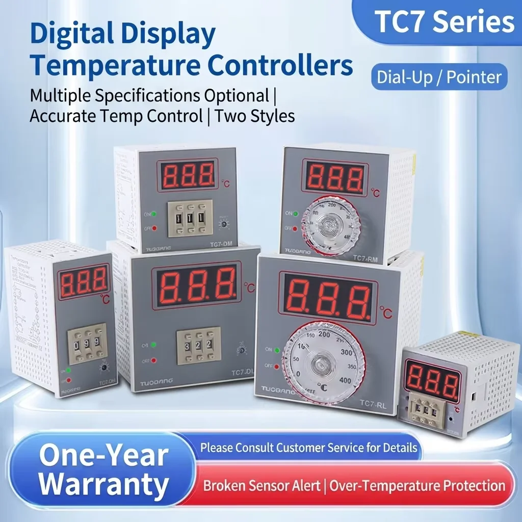 TUOBANG Industrial Plastic SSR Relay Intelligent Temperature Controller Digital Thermostat with OEM/ODM Support