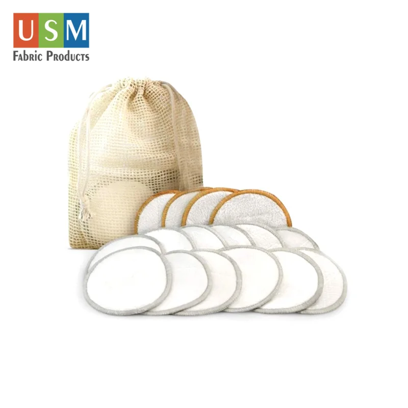 Упаковочные бамбуковые хлопковые салфетки для лица, подушечки для снятия макияжа, очищающие подушечки для лица