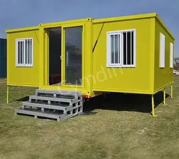 Cymdin High-End Double Wing Folding House 2 Bedroom 1 Bathroom 1 Living Room 1-Year Warranty Hot Selling Sandwich Panel Material