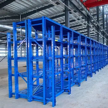 High Load Capacity Plastic Injection Mold Shelving for Polymer Molds Durable Feature