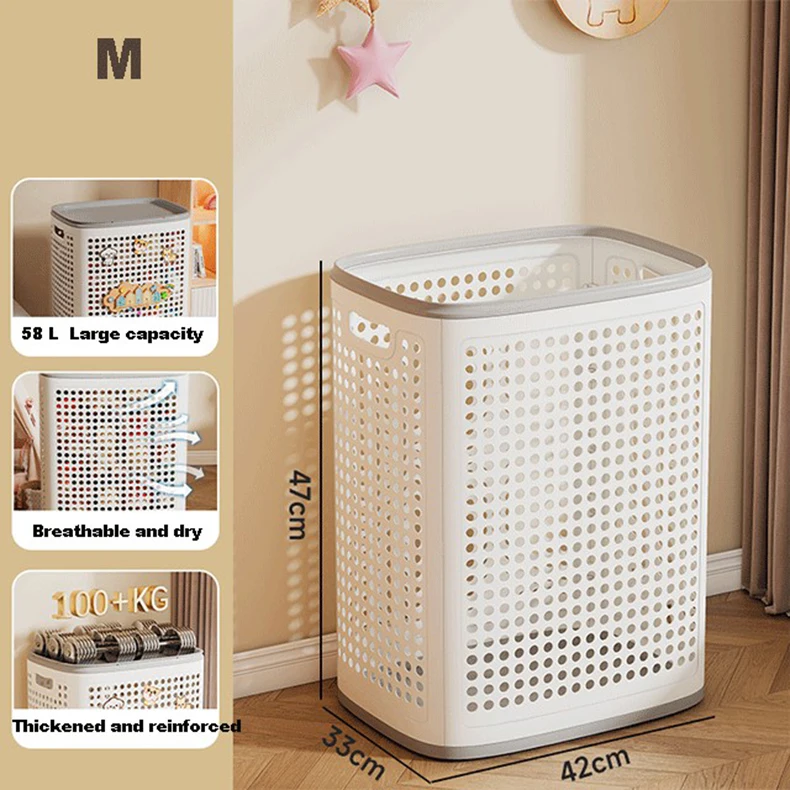 Large Capacity Kids' Household Organizing Artifact Rectangle PP Plastic Aluminum Flip-Top Toy Doll Storage Box manufacture