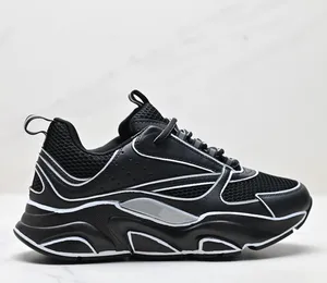 Top Luxury Designer B22 Sneaker Men's Genuine Leather Sports Shoes Men B22 Wear-resistant Non-slip Walking Basketball Shoes