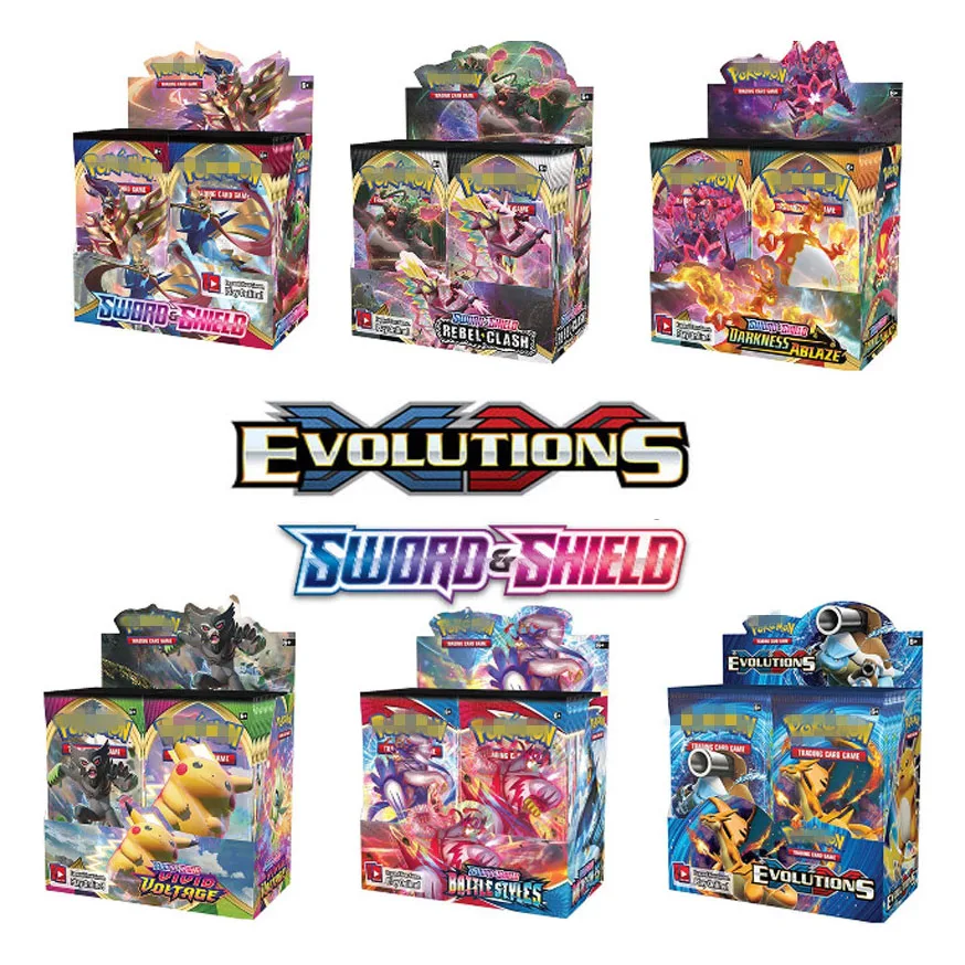 Распродажа: карточная коробка на английском, французском, испанском, 324 шт./коробка