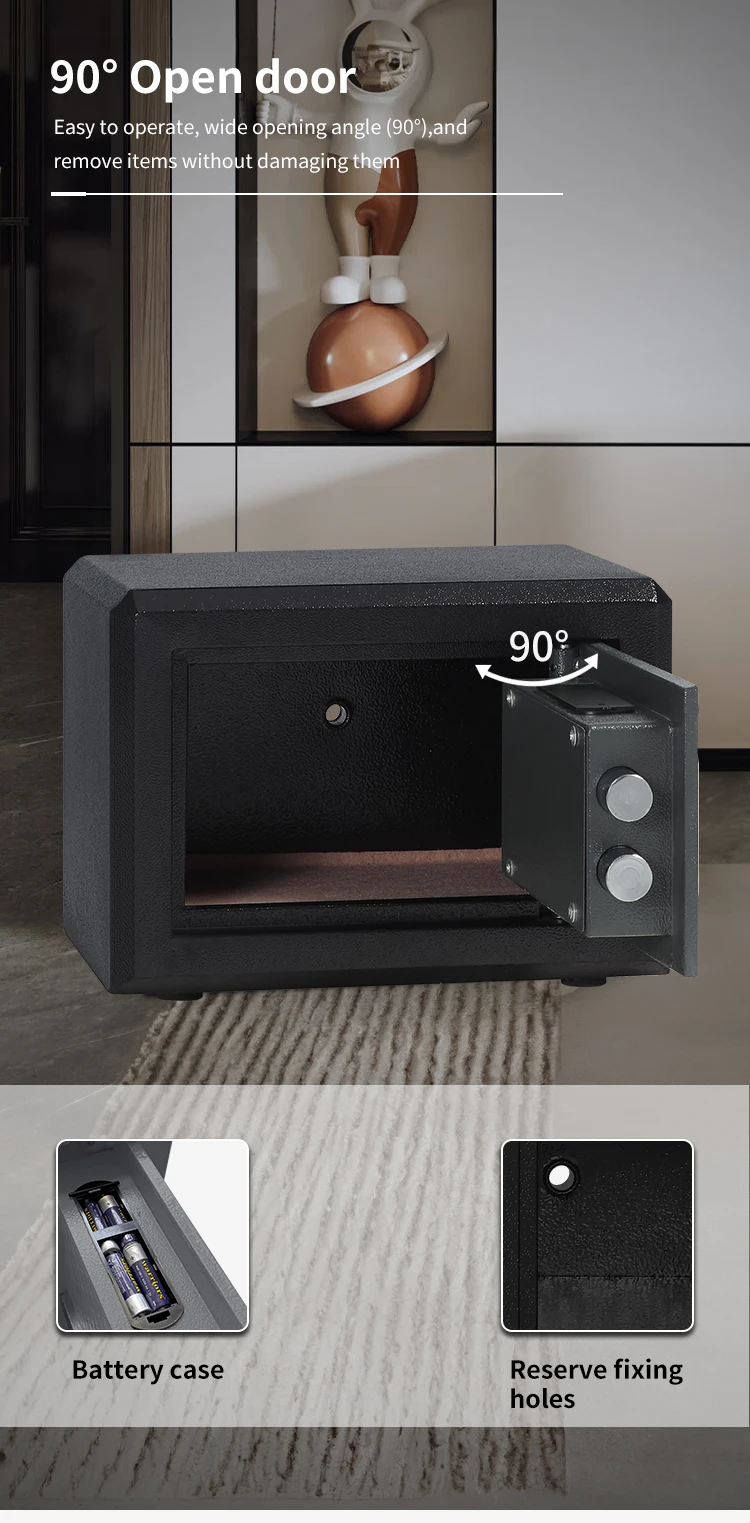 CEQSAFE Electric Security Digital Fireproof Combination Safe Box Lock for Home supplier