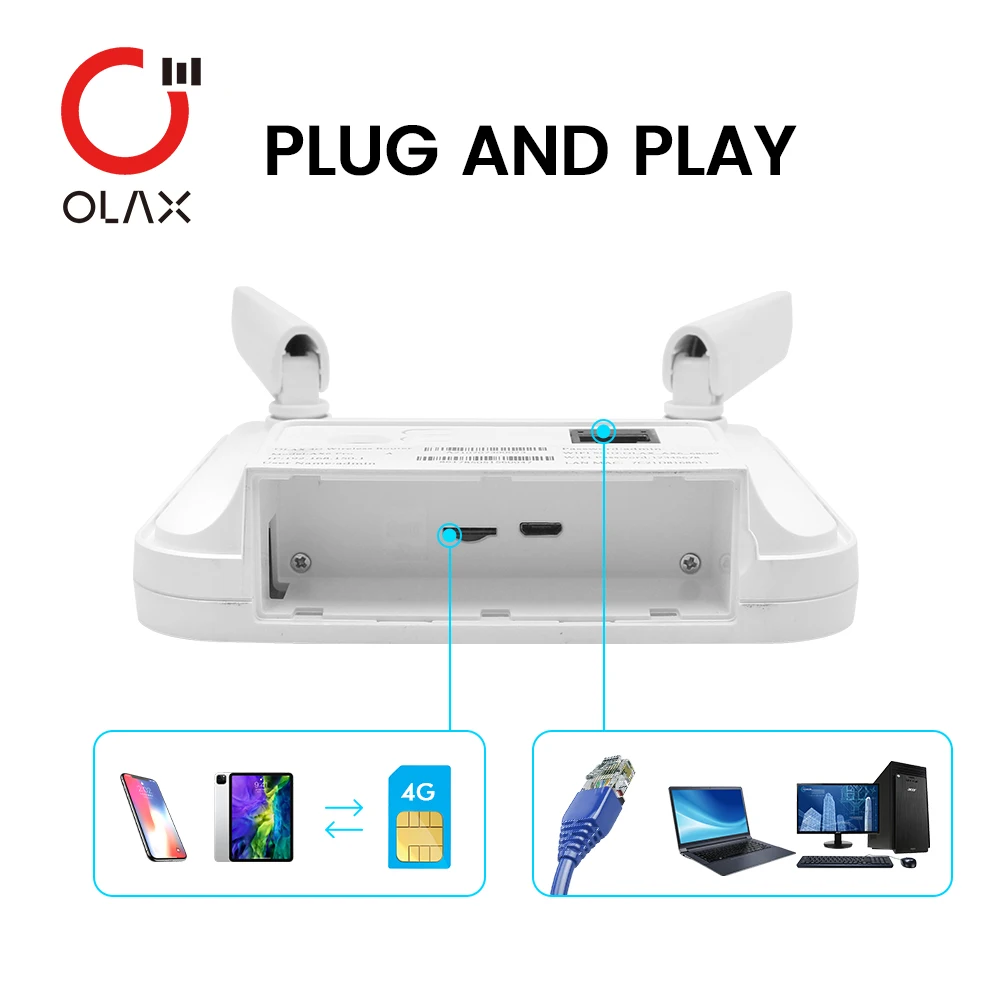 OLAX AX6 PRO 300mbps Wifi Wireless Router 3g 4g Lte Cpe Wifi Router Outdoor 4g Wireless Router Lte Cpe 300mbps Lte Cpe Wifi