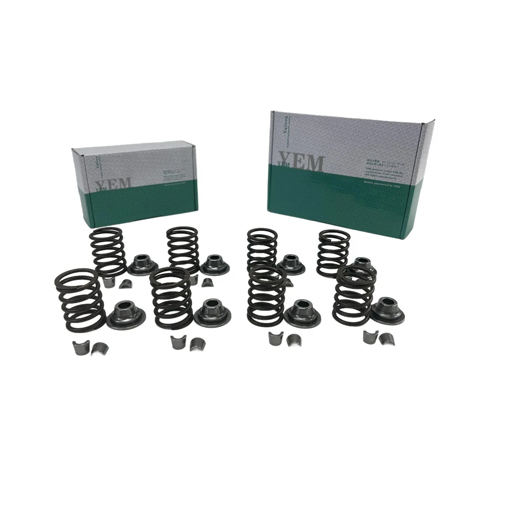 4BA1 Valve Spring Kit Spring Seat & Retainer for Isuzu High Performance Engine Parts