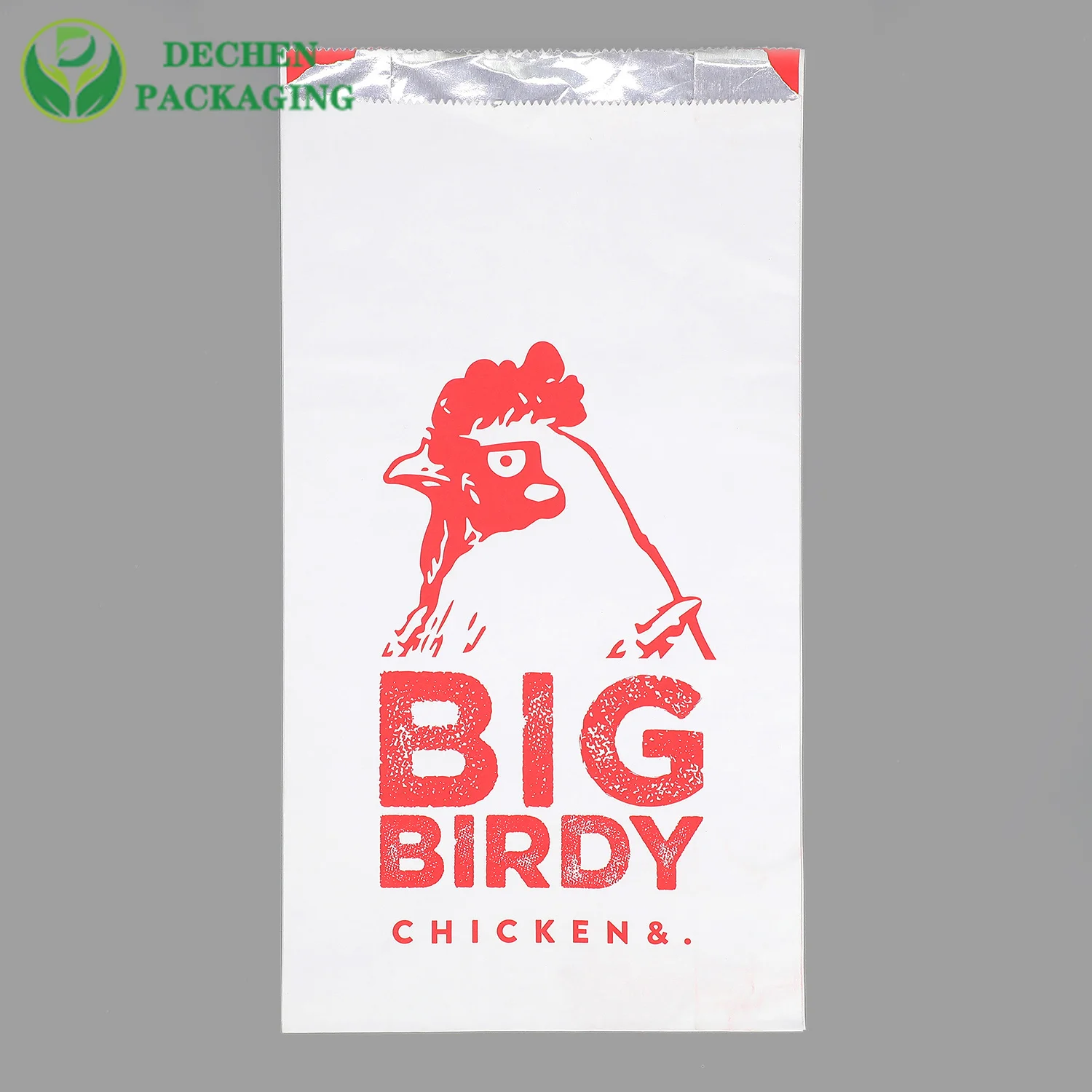 Custom Burger Aluminum Tea Aluminium Foil Paper Bag