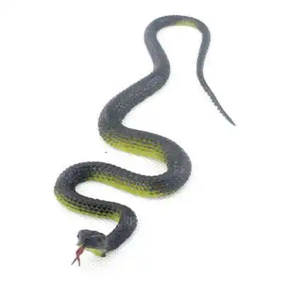 NUOBESTY Serpiente de Halloween Serpiente Grande Modelo de pitón Juguete Halloween Broma Espeluznante difícil 