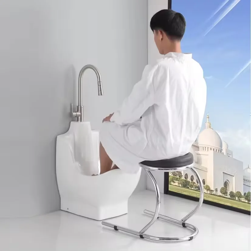 Muslim Wudu Washing Foot Accessories Prayer Wudu Basin Chair