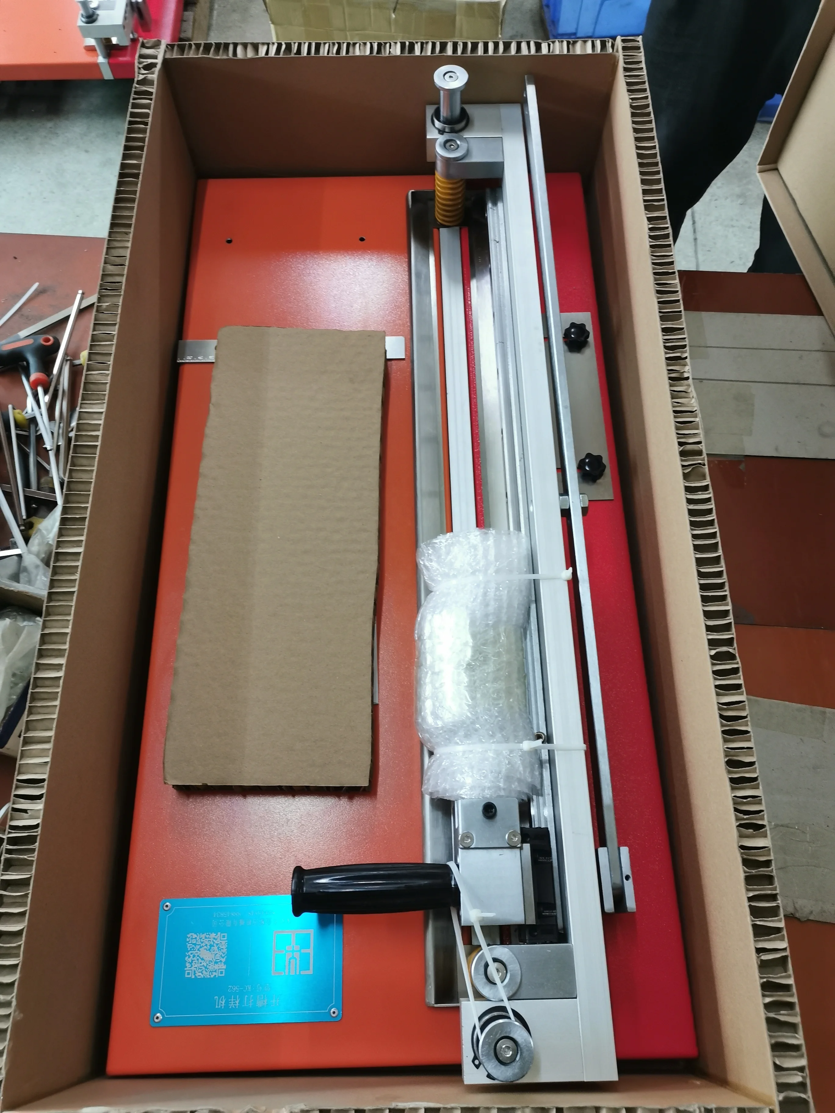 Manual Cardboard Grooving Machine Rigid Box Making Machine Use To Make