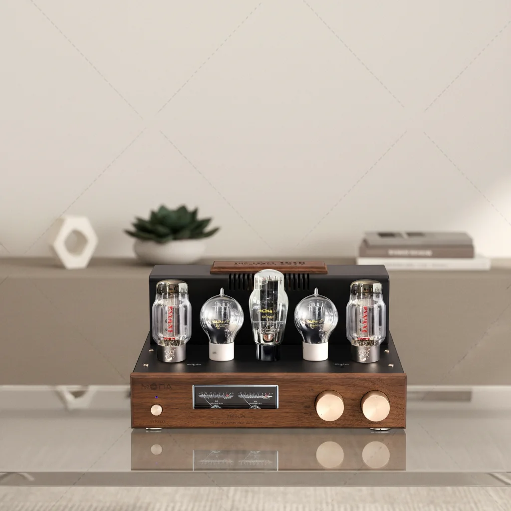 Mona Home HiFi Stereo Vacuum Tube Amplifier KT88*2, 2.0 Channels