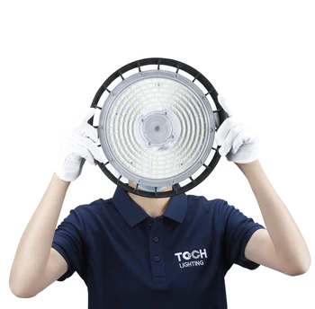 Best Price UFO LED High Bay Light 120W 150W 200W 240W 165lm/w Industrial Wholesaler Highbay Light AC/DOB Driver Optional