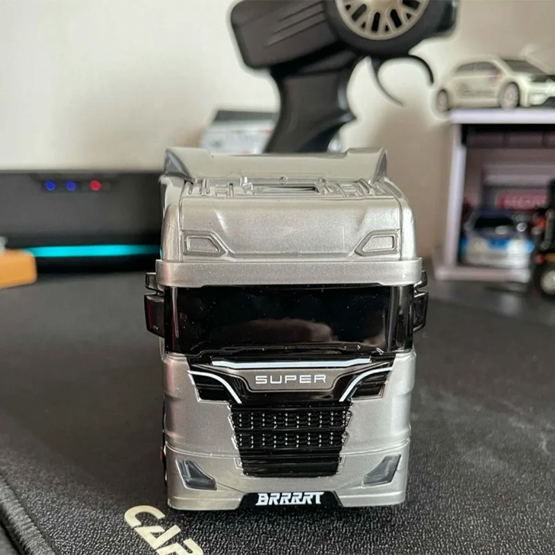 1:43マイクロコンパクトミニRCセミトウトラックラジコンコンコンテナ