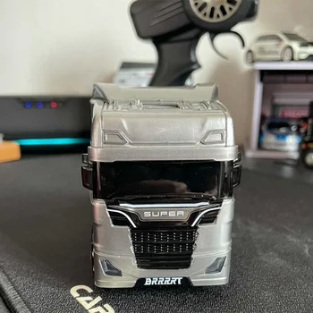 1:43マイクロコンパクトミニRCセミトウトラックラジコンコンコンテナ