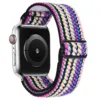 18. colorful ethnic nylon band for apple watch
