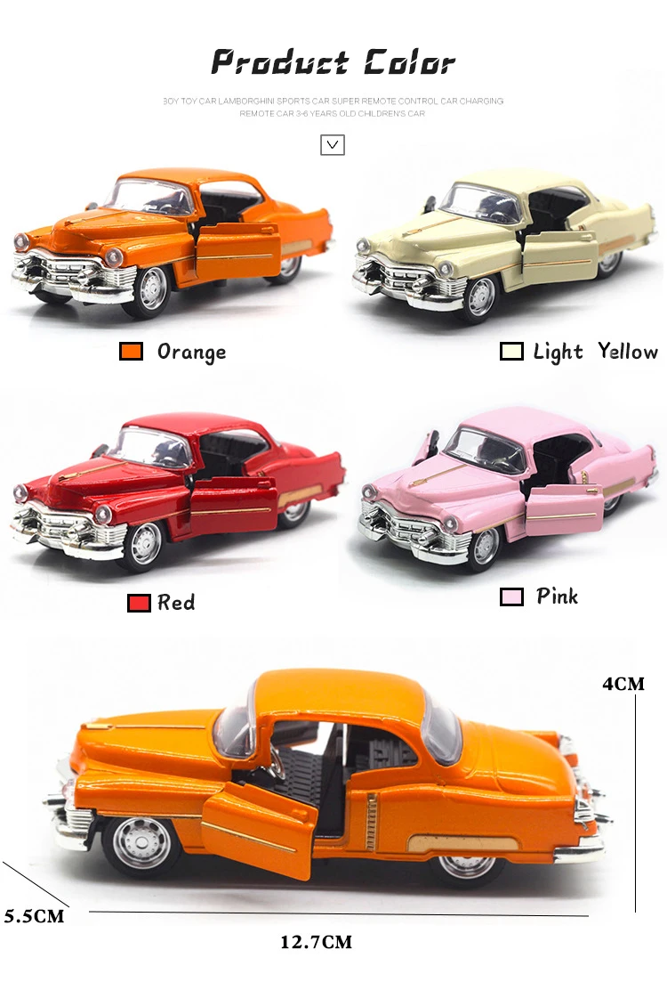 New Arrival Popular Diecast Classic 1/36 Scale Model Cars 2 Opening
