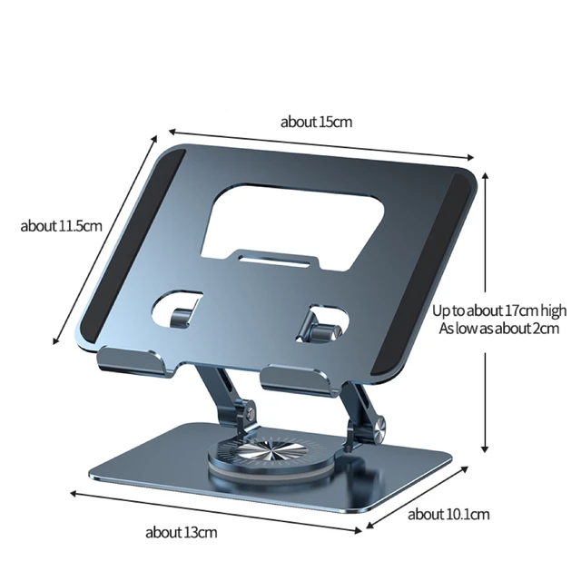 Momi Customized 360 rotating phone tablet pc stand holder,Custom Foldable Alloy Table Stand Holder,Height Adjustable Desk Holder