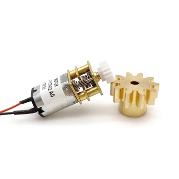 Motoriduttore N20 DC 3V-12V Con Riduttore In Metallo - Velocità 50-2000 RPM Per Progetti DIY - Foto 2